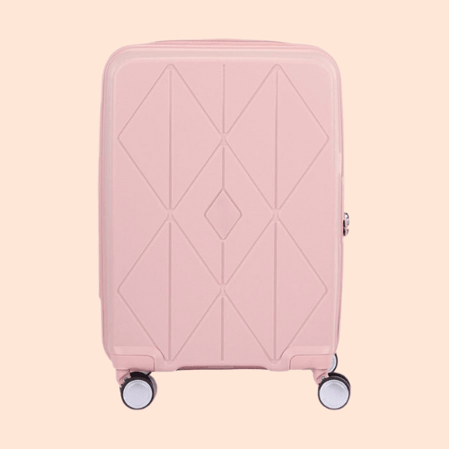 Vali Nhựa Cứng Họa Tiết Kim Cương 3D Du Lịch Khóa Số TSA Vali