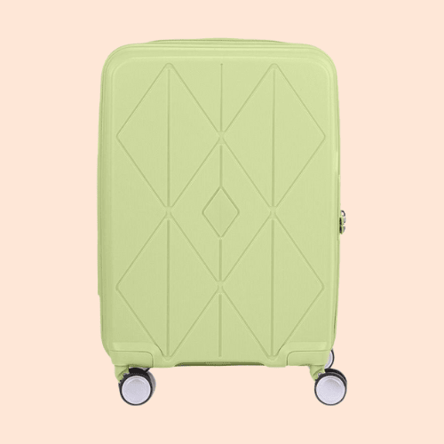 Vali Nhựa Cứng Họa Tiết Kim Cương 3D Du Lịch Khóa Số TSA Vali