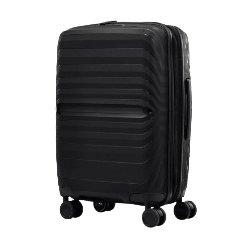 Vali Nhựa Cứng Vân Sóng Ziczac Chống Xước Du Lịch Bánh Xe Kép Vali