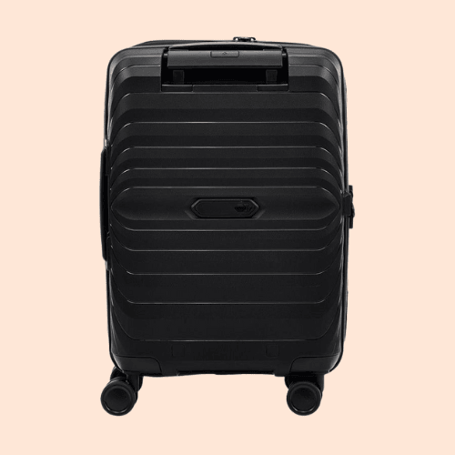 Vali Nhựa Cứng Vân Sóng Ziczac Chống Xước Du Lịch Bánh Xe Kép Vali