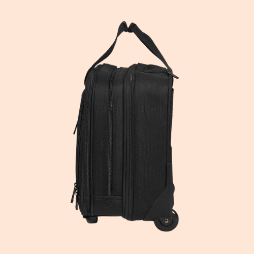 Vali Vải Dù Màu Đen Chống Thấm Nước Công Tác Khóa Số TSA Vali