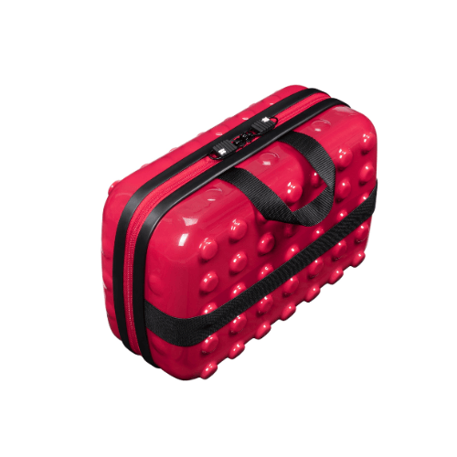 Vali Trẻ Em Ngồi Được Hình Khối Lego Du Lịch Combo Túi Phụ Vali